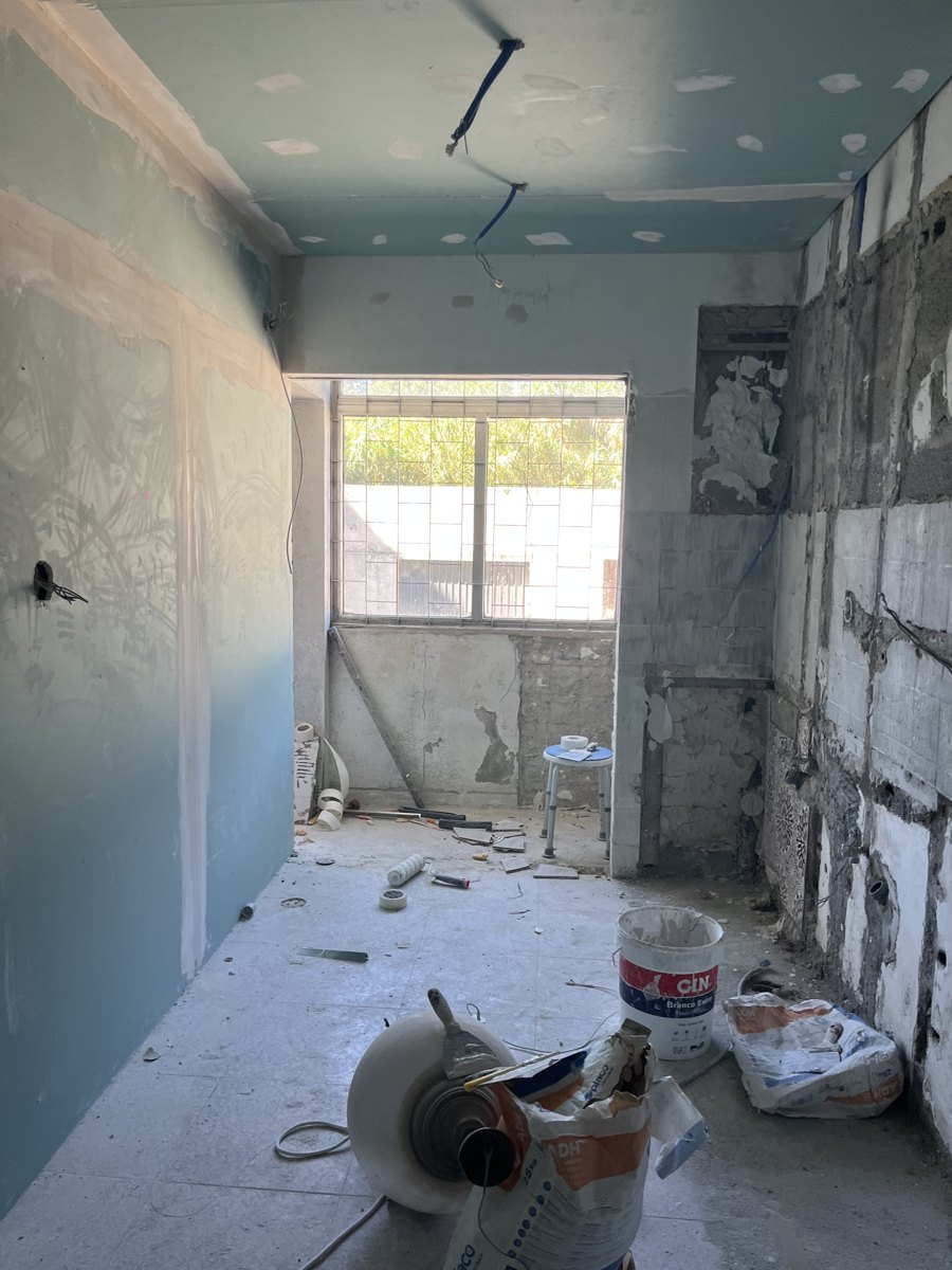 Cozinha em remodelação